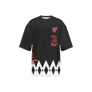 F4KƎ GODS “RED” Collection - Cursed Squad 13 Captain’s T-shirt