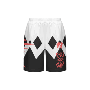 F4KƎ GODS “RED” Collection - Cursed Squad 13 Captain’s Shorts