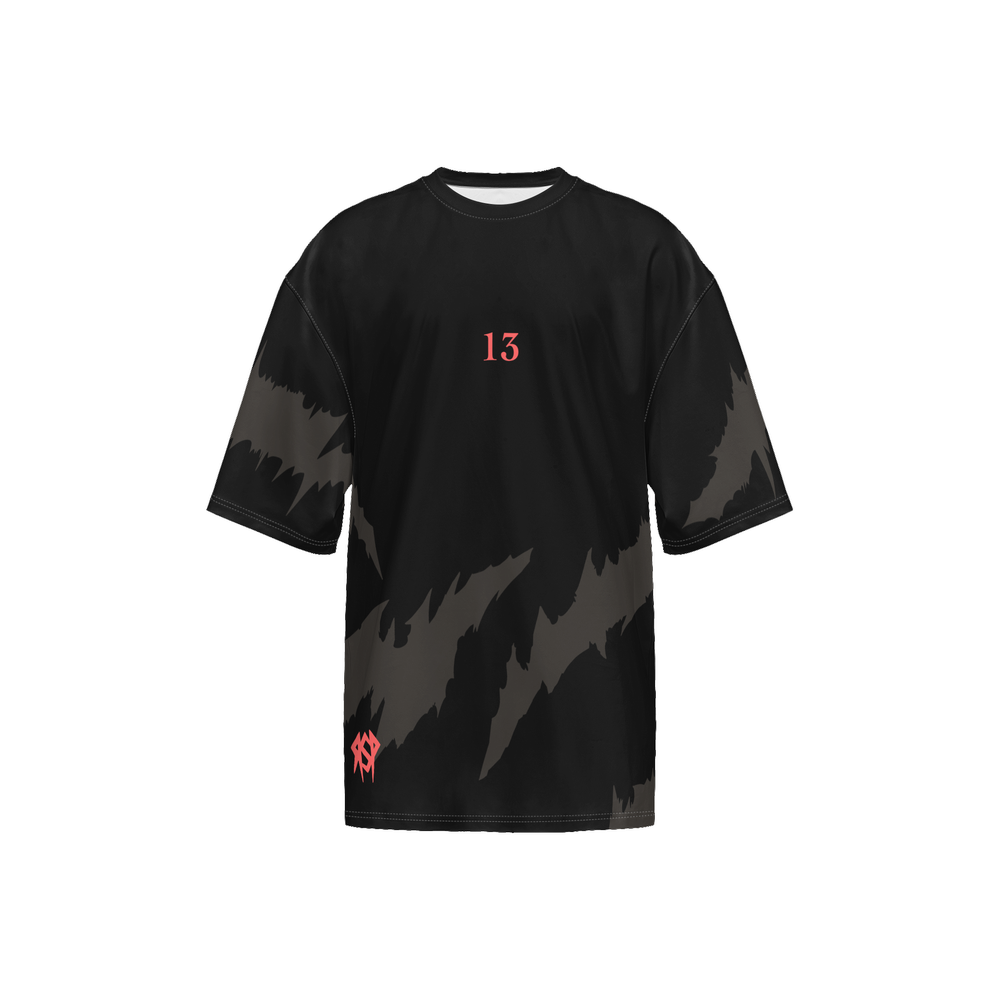 F4KƎ GODS “Scarred” Collection - Beastly Battles (Red Edition) T-Shirt